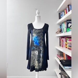 Save the Queen very unique cool abstract Dress